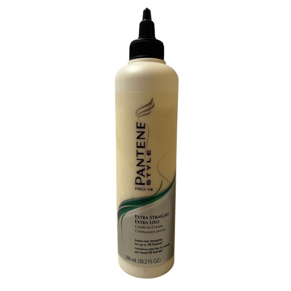 Pantene Pro-V Extra Straight Comb In Cream for 18 Hours‎ 10.2 Fl Oz 300 ml New